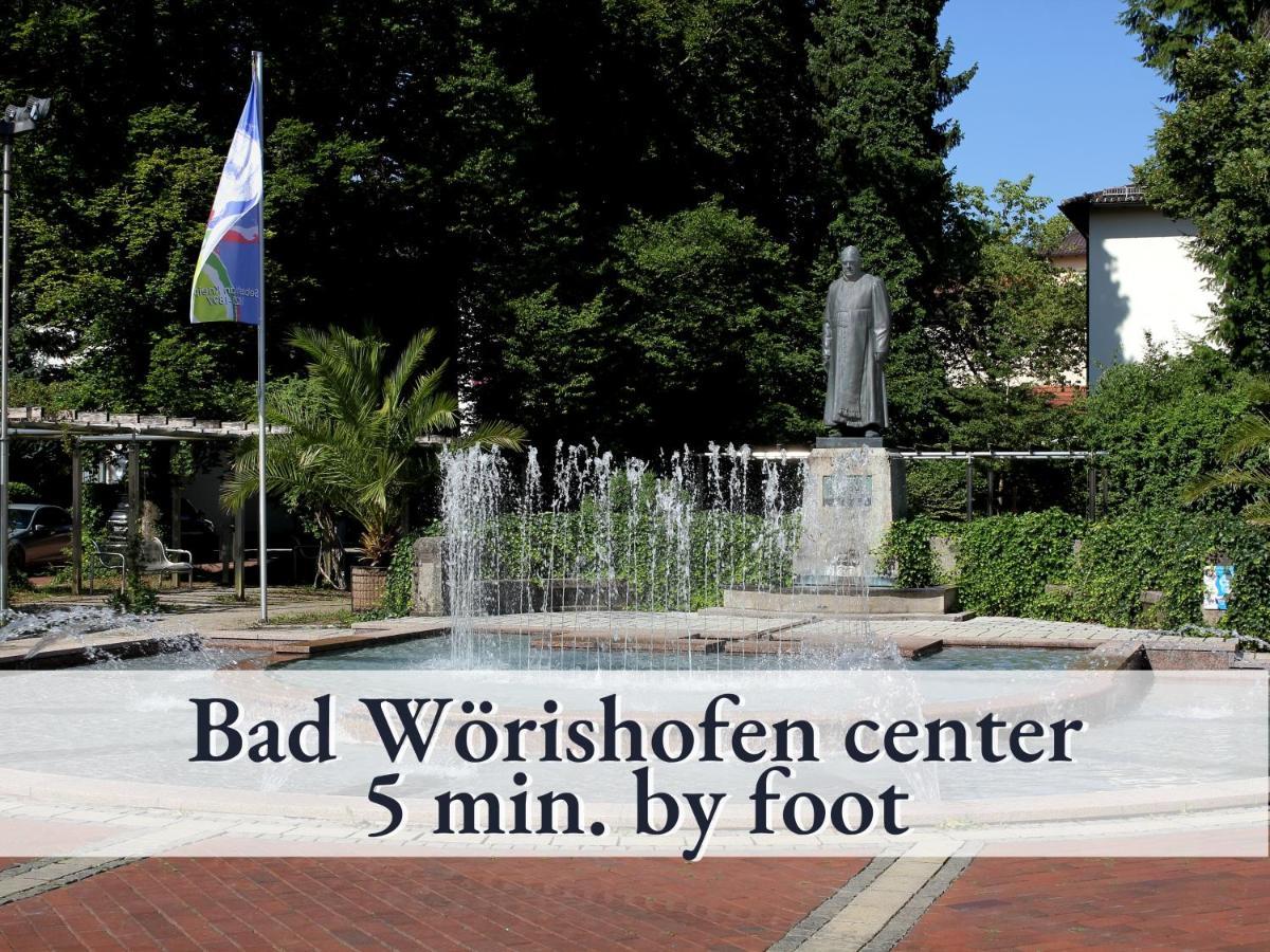 Tolle Zweiraum-Ferienwohnung In Bester Lage L Innenstadtnaehe L 1 Minute Zum Bahnhof L Tv L Free-Wlan L Keine Kueche L Willkommen Im Hallo!-Apartment 4 Bad Worishofen Ngoại thất bức ảnh